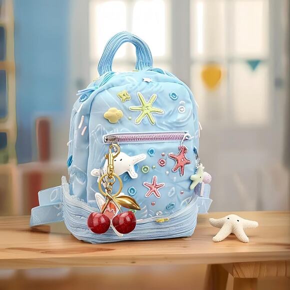 Cherry Bag Charm Purse Charms Keychain- Car Cherry Accessories keychian Gifts - Picture 5 of 7